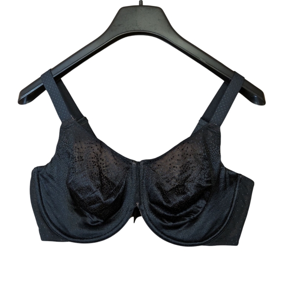 Wacoal Back Appeal Black Underwire Bra 855303 Size 44DD - Picture 6 of 9